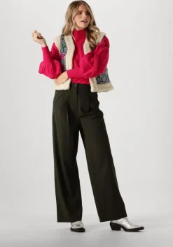 roze minus trui vera high neck knit pullover