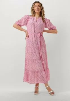 roze moliin midi jurk yanis