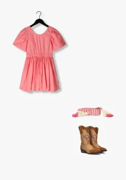 roze molo midi jurk cally