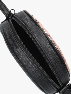 roze molo schoudertas glitter smile bag