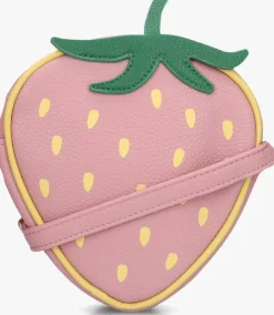 roze molo schoudertas strawberry bag