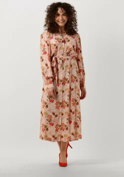 roze mos mosh maxi jurk emmerson fleur dress