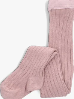 roze mp denmark maillots cotton rib tights