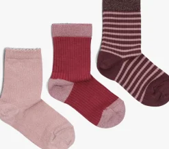 roze mp denmark sokken dagmar socks 3-pack
