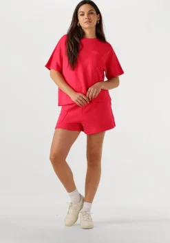 roze msch copenhagen korte broek mschharissa ima q pocket sweat shorts