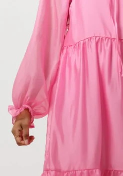 roze msch copenhagen midi jurk mschpavari dress