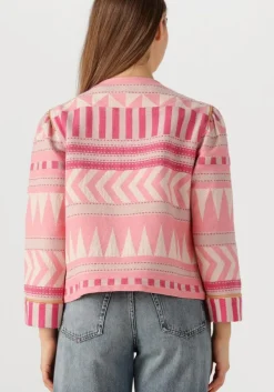 roze nema gewatteerde jas n306