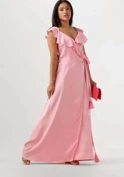 roze nema maxi jurk n162