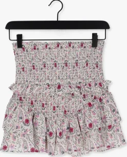roze neo noir minirok mata delicate paisley s skirt