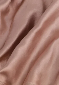 roze notre-v midi jurk nv-dorissa satin dress