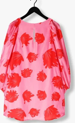 roze notre-v mini jurk nv-floriane