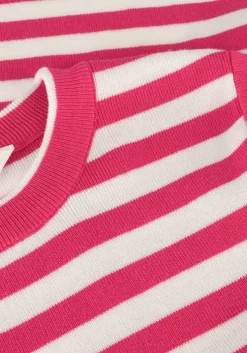 roze object t-shirt objester s/s new knit pullover