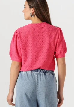 roze object t-shirt objlaila s/s re top