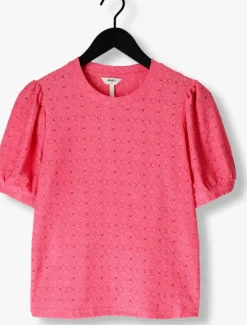 roze object t-shirt objlaila s/s re top