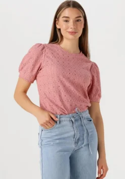 roze object t-shirt objlaila s/s re top