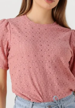 roze object t-shirt objlaila s/s re top