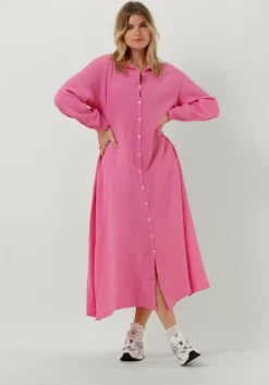 roze penn & ink maxi jurk s23t900