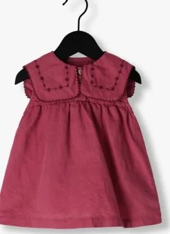 roze play up jurken printed woven dress