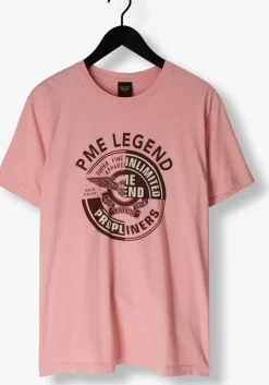 roze pme legend t-shirt short sleeve r-neck single jersey lw play