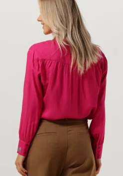 roze pom amsterdam blouses milly fiery pink