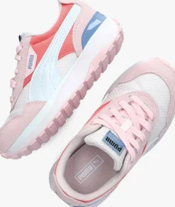 roze puma lage sneakers cruise rider peony