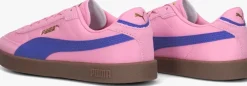 roze puma lage sneakers puma club