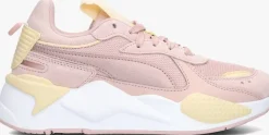 roze puma lage sneakers rs-x metallic