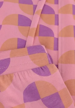 roze raizzed flared broek rae