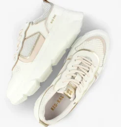 roze red-rag lage sneakers 73400