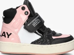 roze replay hoge sneakers cobra kid 1