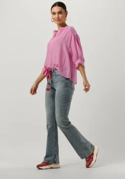 roze scotch & soda blouses elbow sleeve easy popover