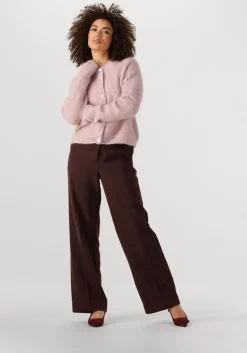roze second female trui andrea knit rib ls cardigan