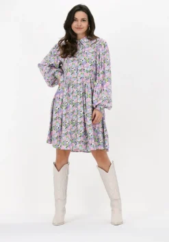 roze selected femme mini jurk slfjudita ls short