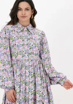 roze selected femme mini jurk slfjudita ls short