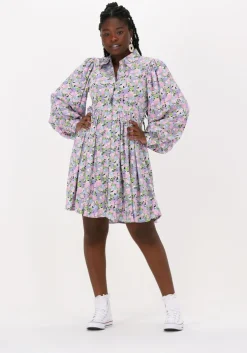 roze selected femme mini jurk slfjudita ls short