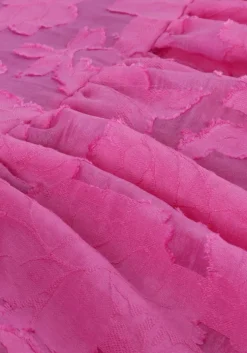 roze selected femme mini jurk slfcathi-sadie short v-neck dress