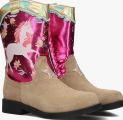 roze shoesme cowboylaarzen nw24w010
