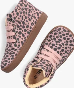 roze shoesme hoge sneakers fl20w001