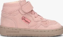 roze shoesme hoge sneakers bn24w008