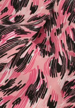 roze silvian heach mini jurk gpp24113ve