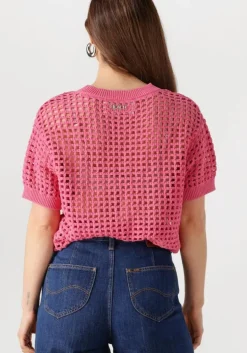 roze silvian heach t-shirt gpp25002ma