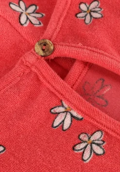 roze sproet & sprout playsuits ruffle terry jumpsuit daisies print