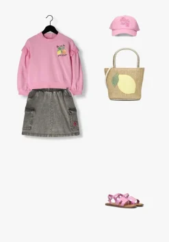 roze steve madden platte sandalen jhidden