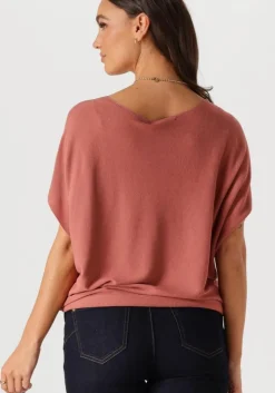 roze summum top oversized knitted top viscose blend knit