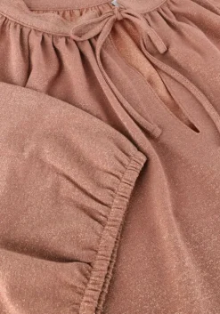 roze summum top top short sleeve fluid lurex jersey