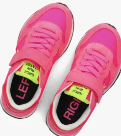 roze sun68 lage sneakers girls ally solid