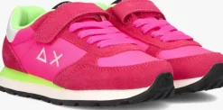 roze sun68 lage sneakers girls ally solid