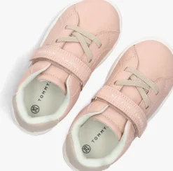roze tommy hilfiger lage sneakers 33517