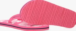 roze tommy hilfiger teenslippers 30882