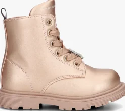 roze tommy hilfiger veterboots 33562